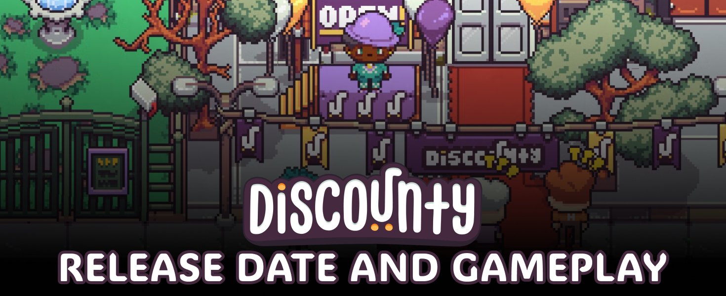 Discounty Guide Discounty Gameplay: Shop Management Features and Release