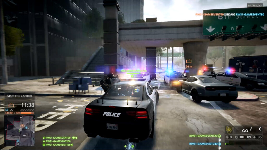 Battlefield Hardline gameplay HD