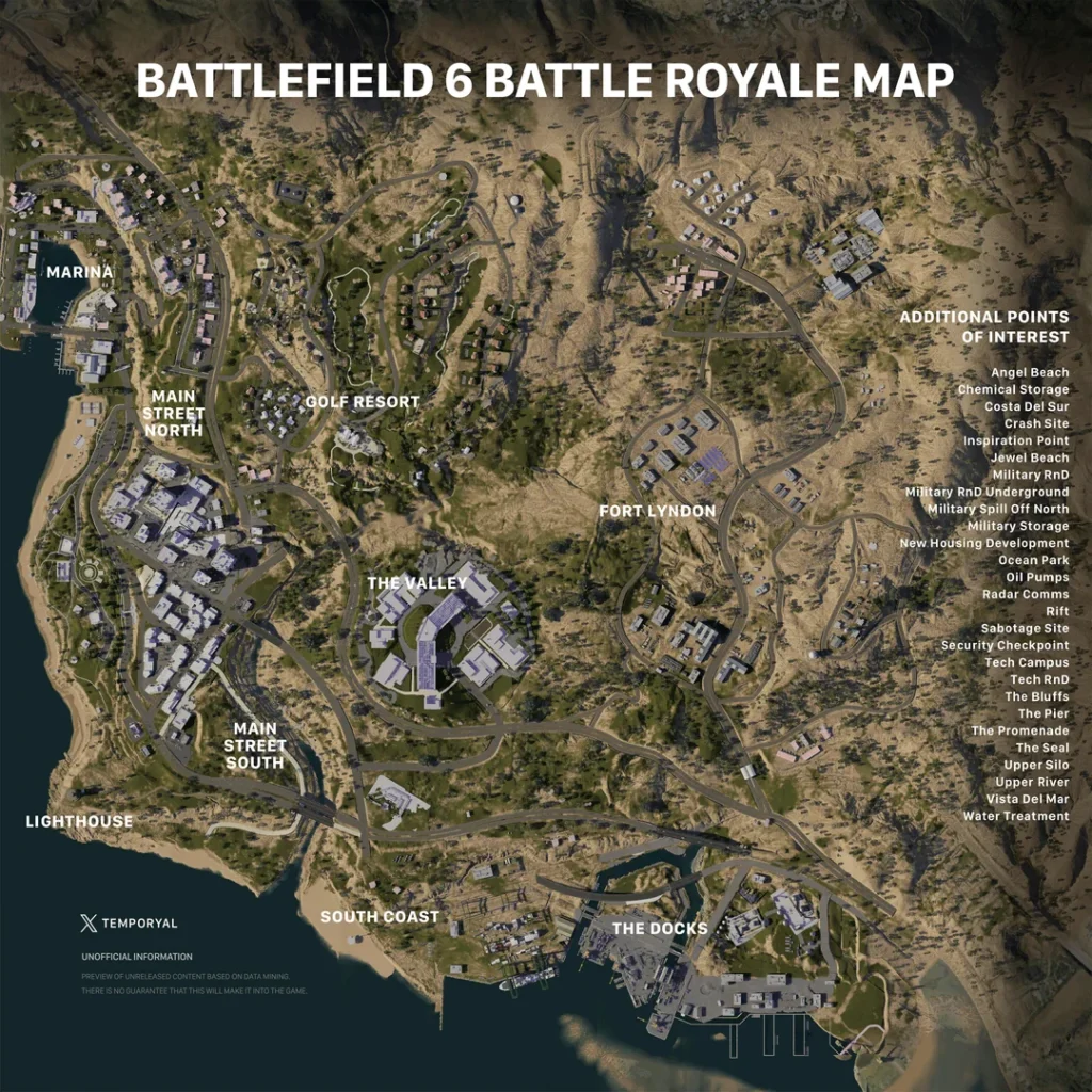 Battlefield 6 Battle Royale Map 