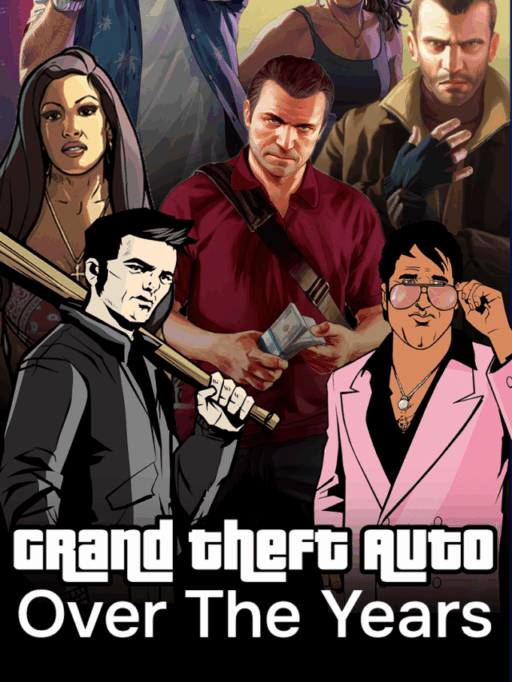 GTA Games Over The Years Cover