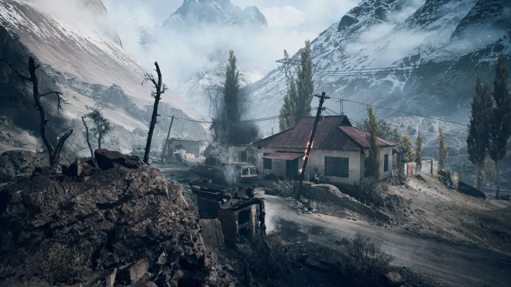 Maps in Battlefield 6, Liberation Peak 