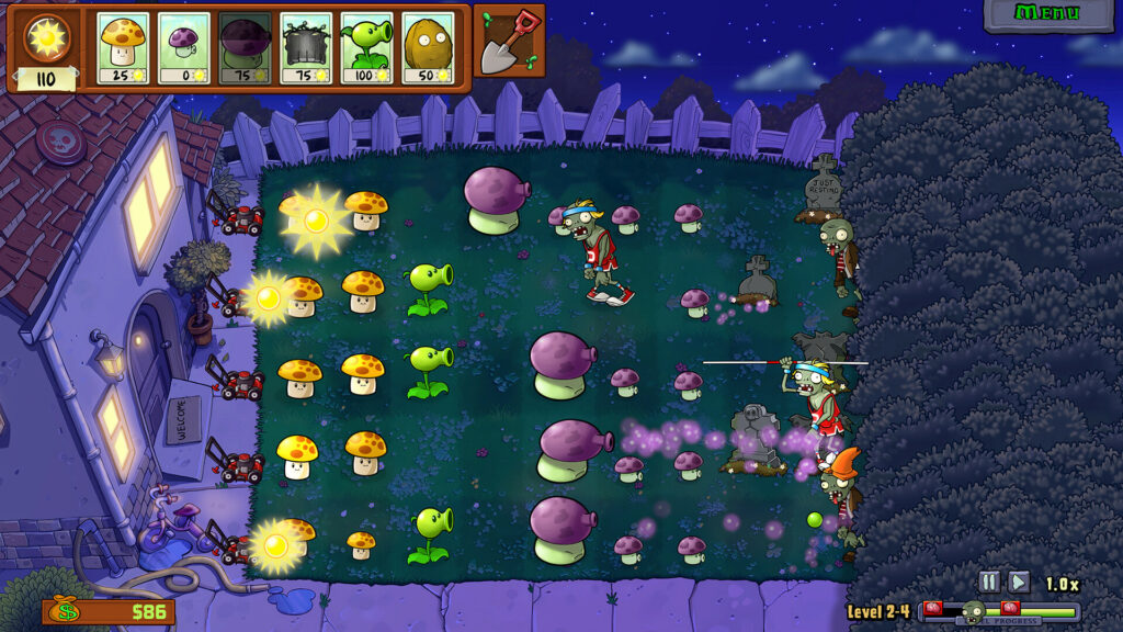 Plants Vs. Zombies Replanted Gameplay