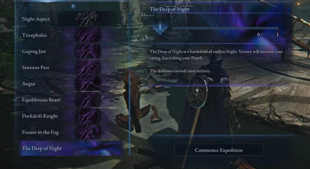 elden ring nighreign deep of night mode