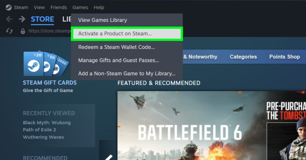 How to Redeem Steam Keys, step by step