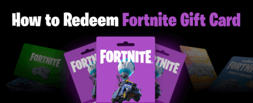 How to Redeem Fortnite Gift Card Cover