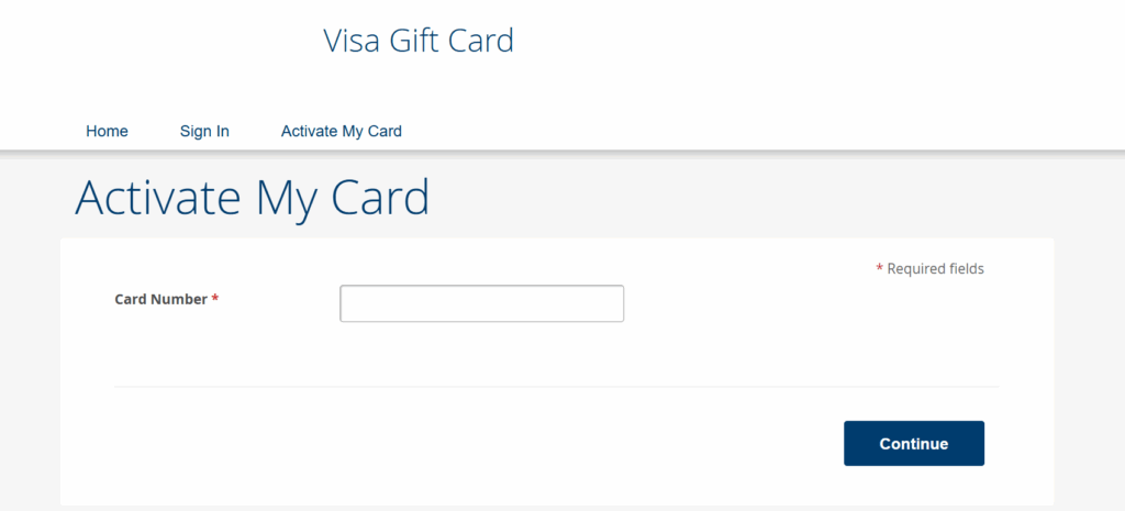 How to Activate a Visa Gift Card
