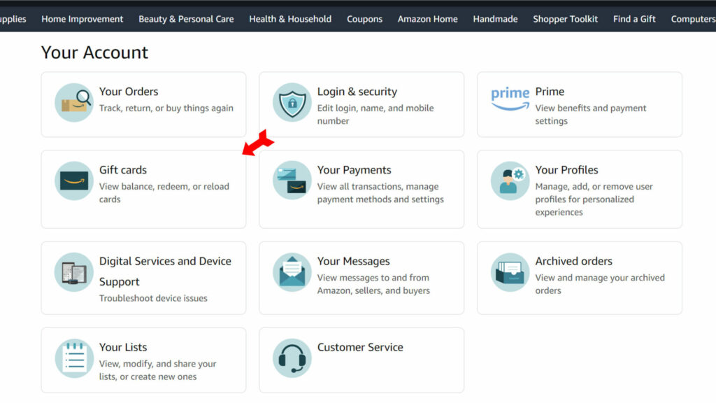 check Amazon Gift Card Balance
