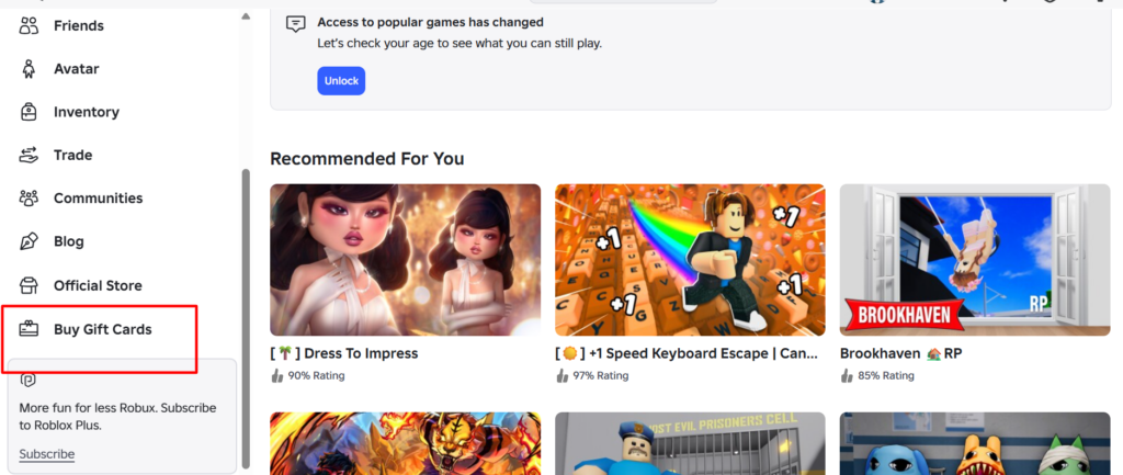 redeem roblox gift card