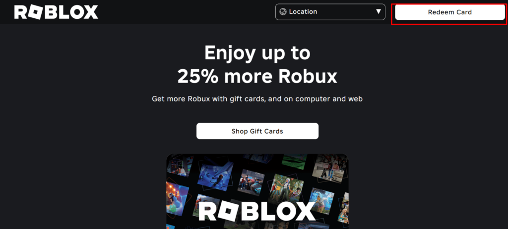 redeem roblox gift card