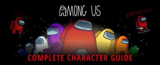 Among Us Character Guide Banner