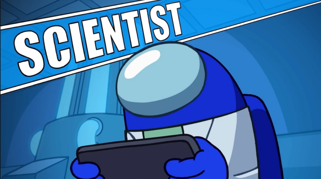 Among Us Scientist Character