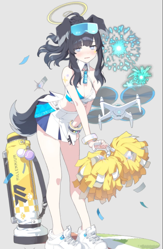 Blue Archive Character Hibiki Cheerleader