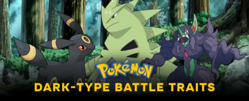 Dark type Pokemon Weaknesses Banner