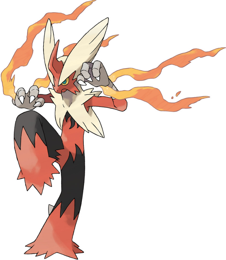 Blaziken Fire/Fighting type Pokemon