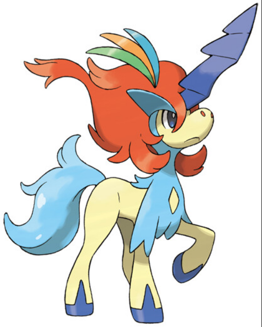 Keldeo Water/Fighting type Pokemon