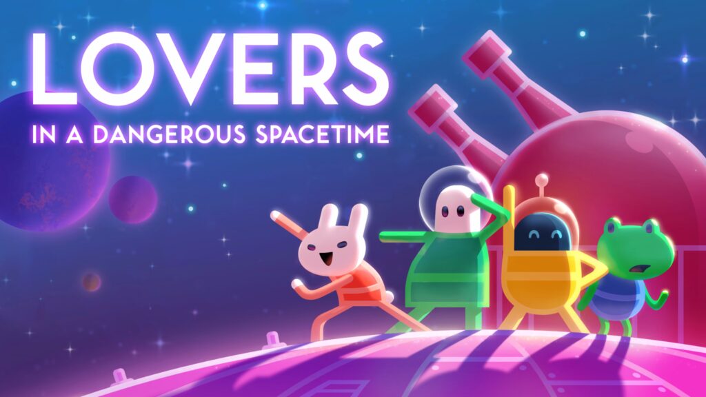 Lovers in a Dangerous Spacetime nintendo switch cover
