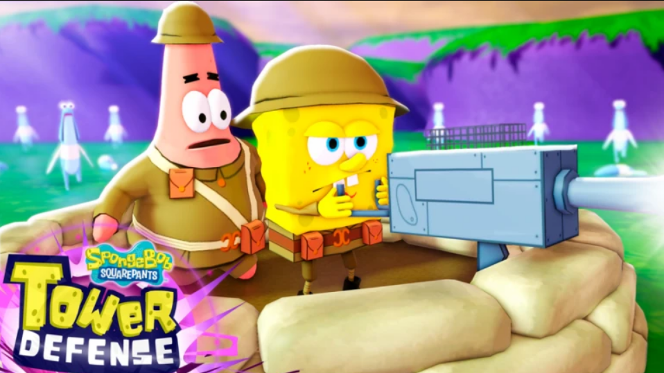 SpongeBob Tower Defense game