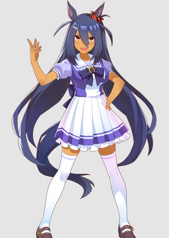 Uma Musume Hishi Amazon character