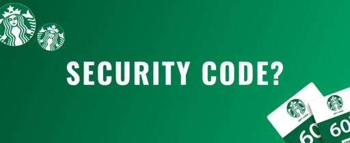Where is the Security Code on A Starbucks Gift Card Cover