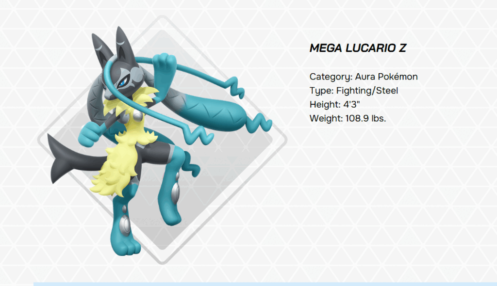 Mega Lucario Z Stats