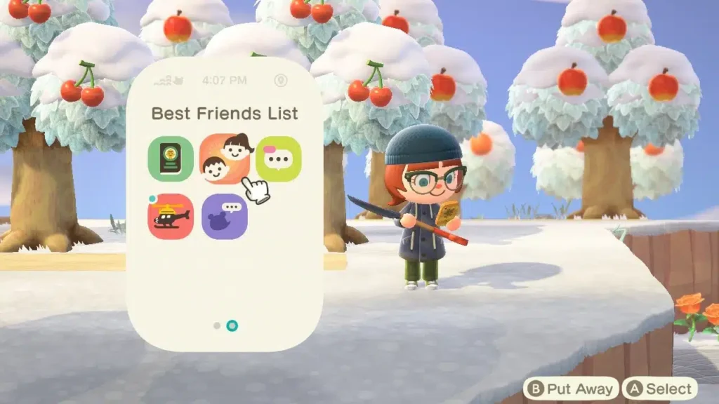 What can you do with friends in animal crossing