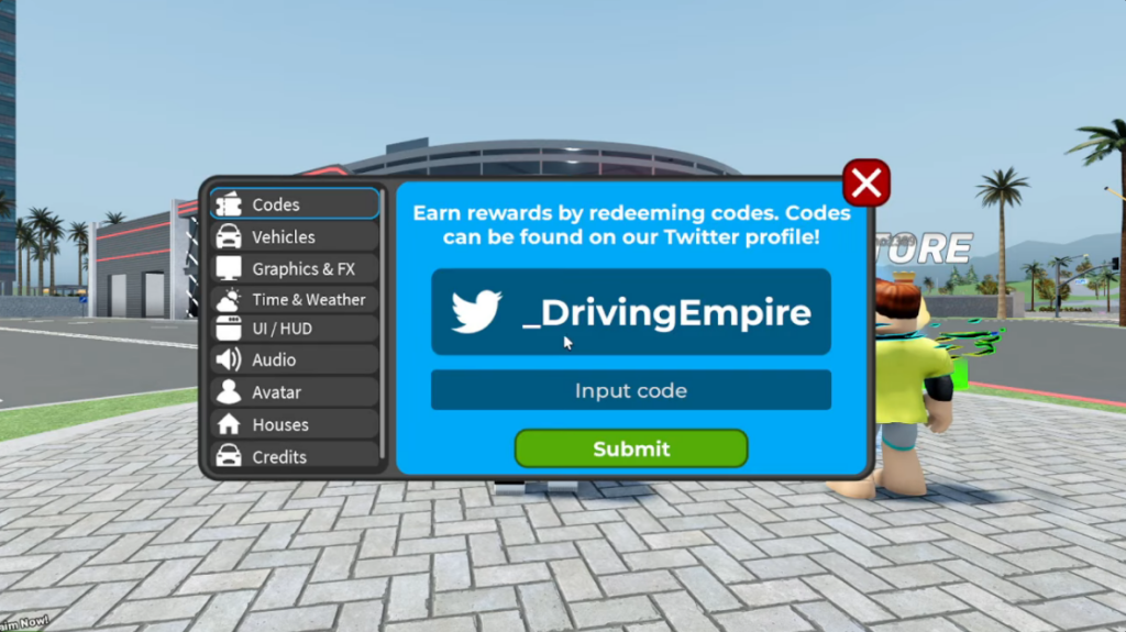 Driving Empire codes