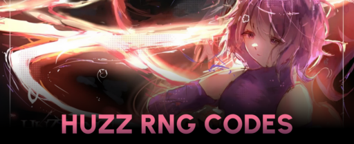 Huzz RNG codes banner