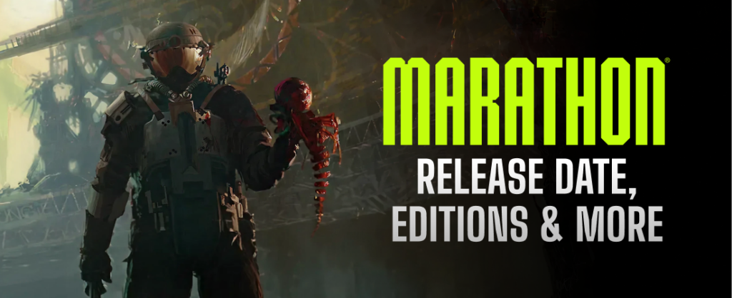 Marathon Release Date, Editions, Special Hardware, Bonuses & More