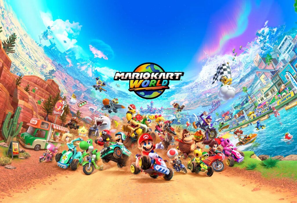 Mario Kart World Best Nintendo Switch and Switch 2 Games for Kids