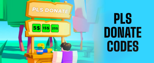 Pls Donate codes banner