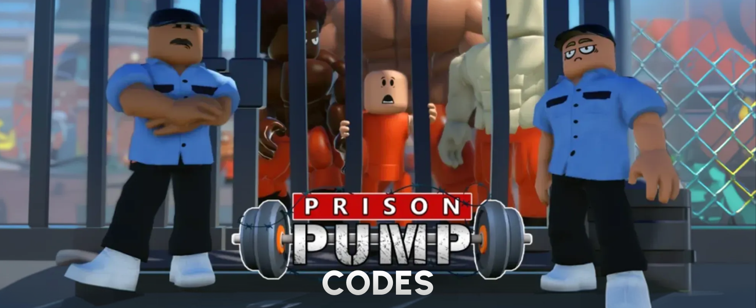 Prison Pump Codes For February 2026 Free Luck And Cash Prison Pump Codes Banner 
