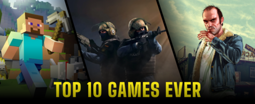 Top 10 Games in the world Cover