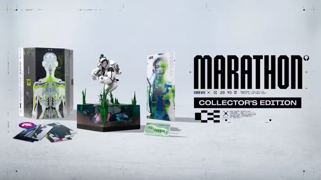 marathon Collectors Edition content
