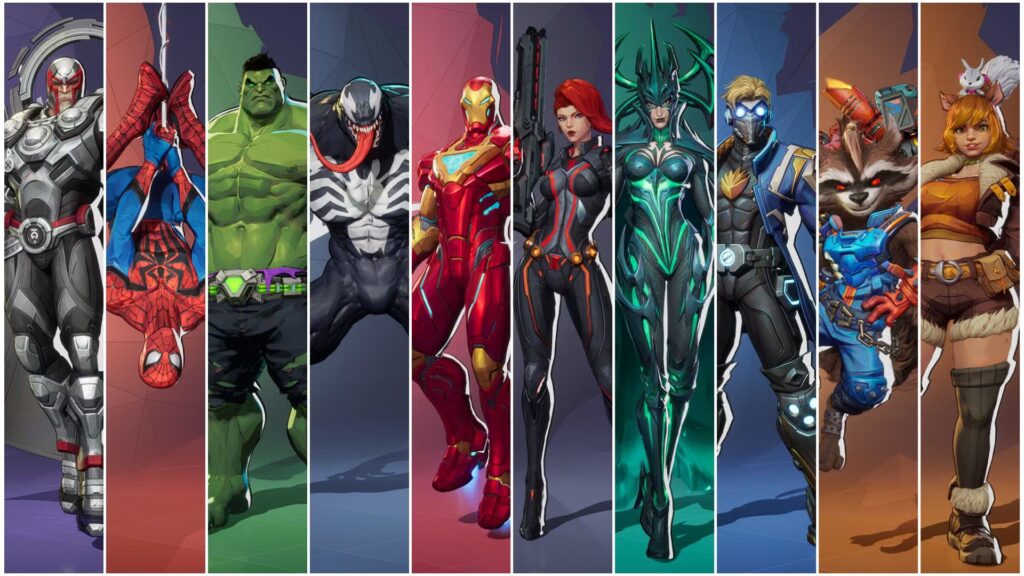 Marvel Rivals all Characters | heroes