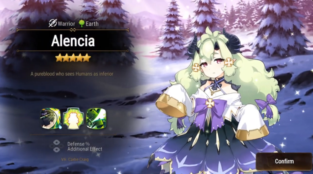 Epic Seven Alencia Champion