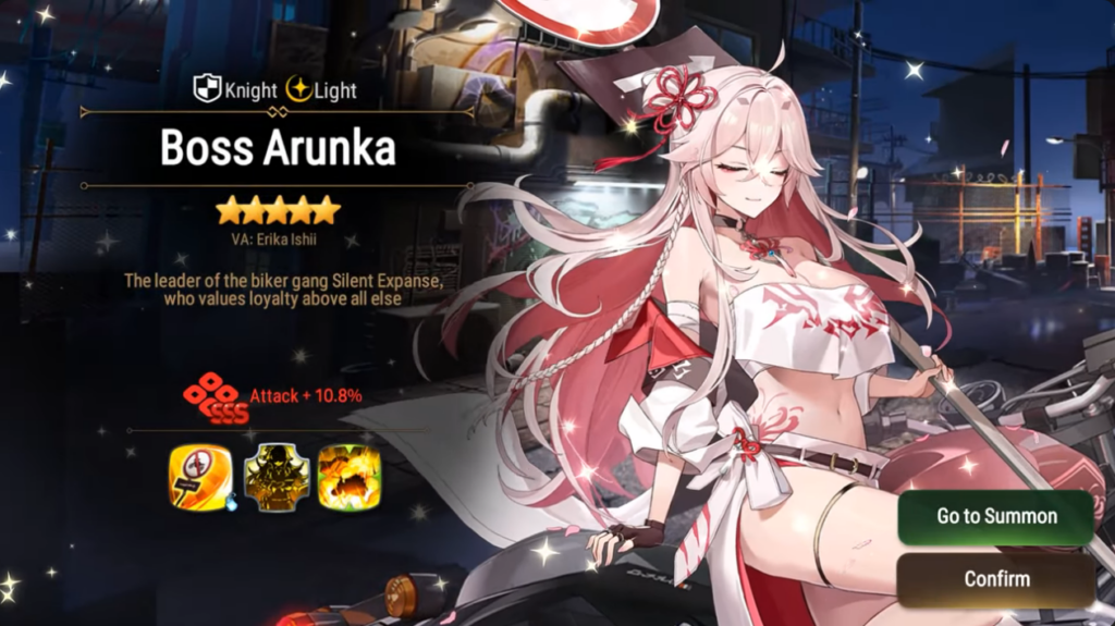 Epic Seven Boss Arunka Champion