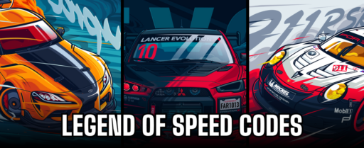 Legend of Speed codes banner