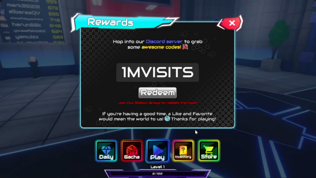 Project Egoist codes