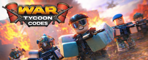War Tycoon codes banner