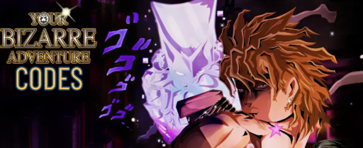 Your Bizarre Adventure codes banner