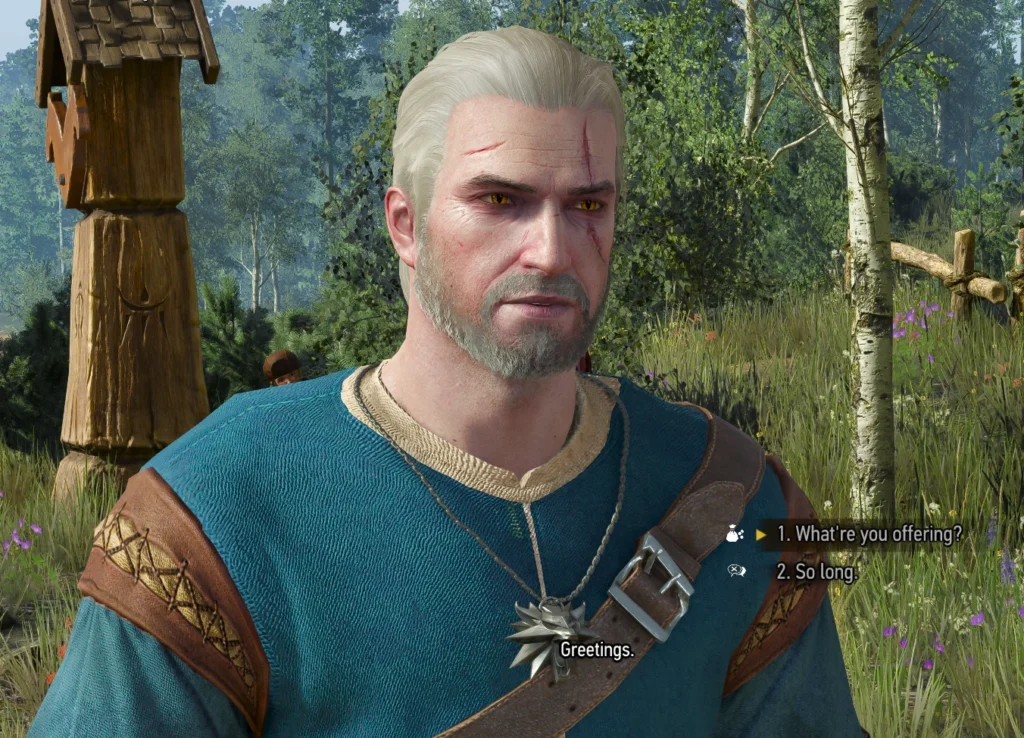 Witcher 3 Geralt outfits