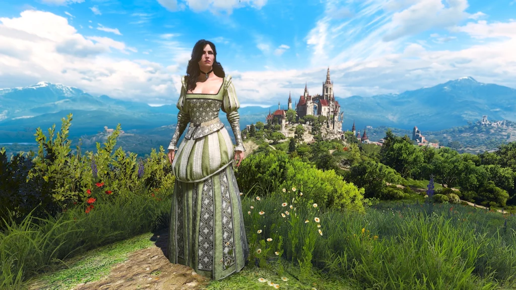 Yennefer mods Witcher 3 