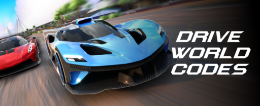 Drive World codes banner