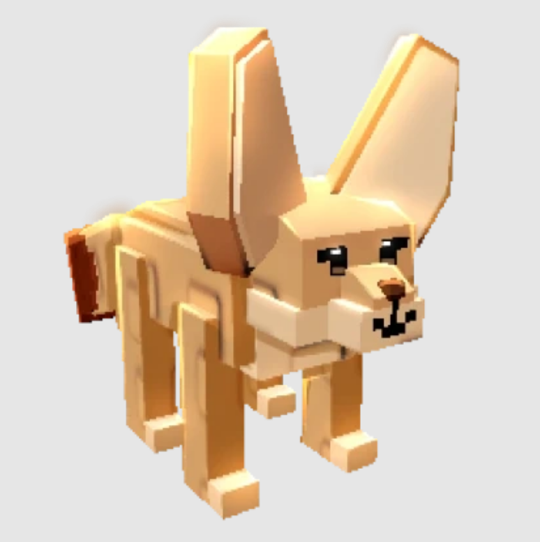 Grow a Garden Fennec Fox Pet
