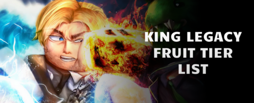 King Legacy Fruit tier list banner
