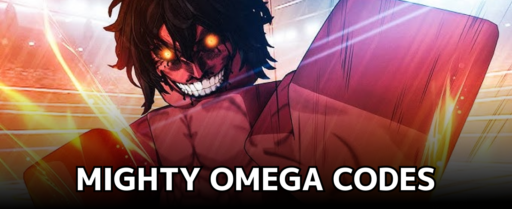 Mighty Omega codes banner