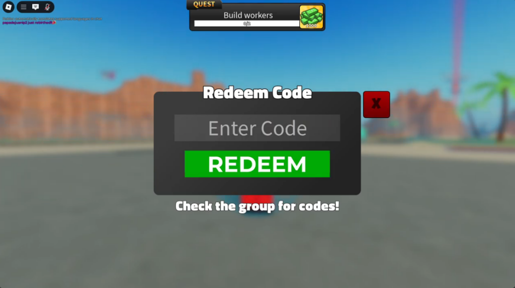 Military Tycoon codes
