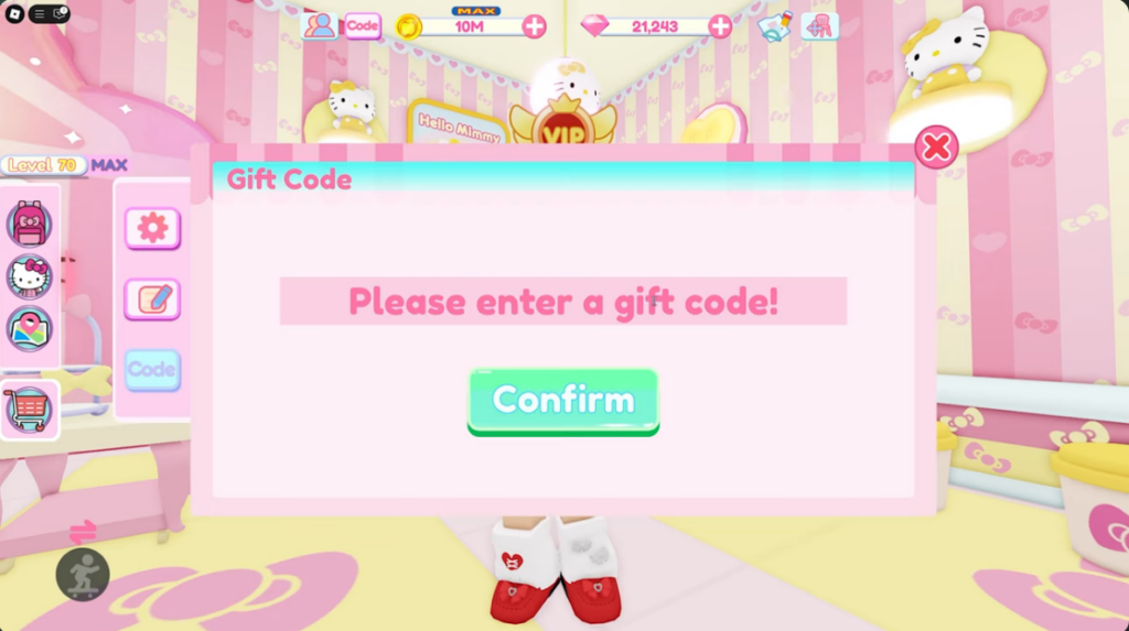 My Hello Kitty Cafe codes