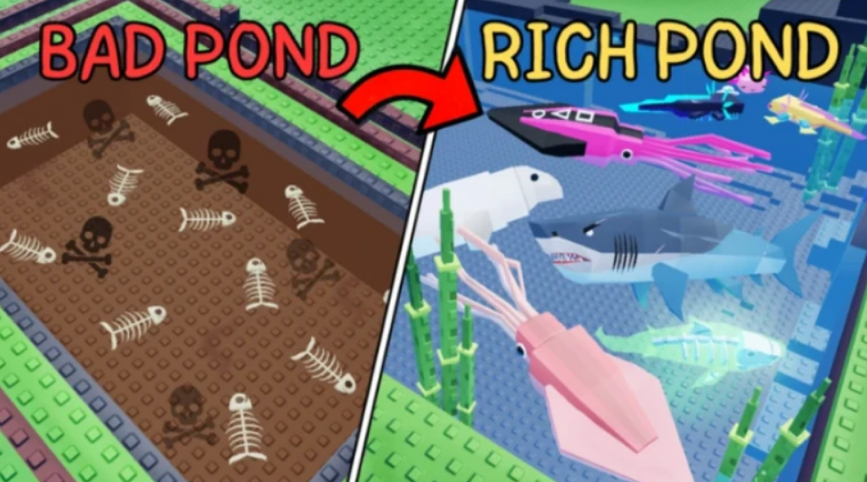 Own a Fish Pond game