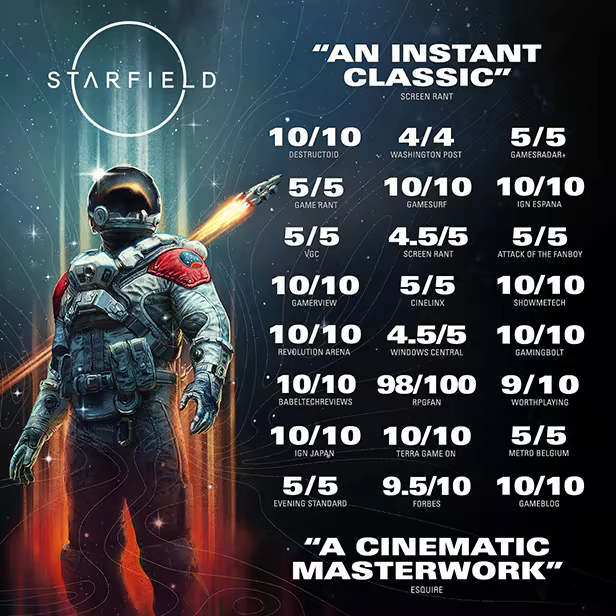 starfield game reviews